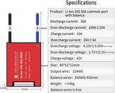 DALY BMS 10S 30A für Li-Ion Akkus 36V (37V) - Enerprof
